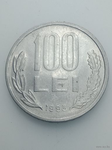 Румыния 100 леев 1993 года .