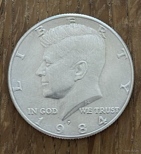 50 Центов США Кенеди 1984г.P