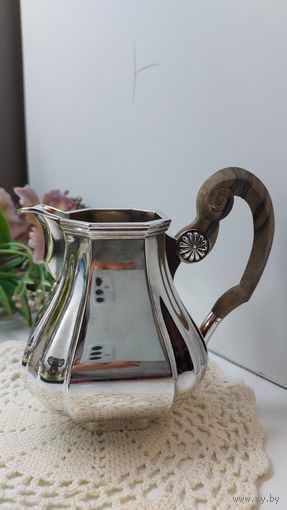 Сливочник СЕРЕБРО  серебряный, редкая форма. Сервиз. Клейма