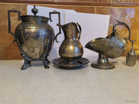 Старинная красивая посуда цена за все.