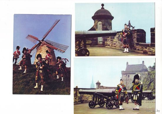Открытки, горцы.