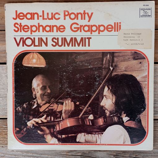 Jean-Luc Ponty, Stephane Grappelli - Violin Summit - Everest, USA