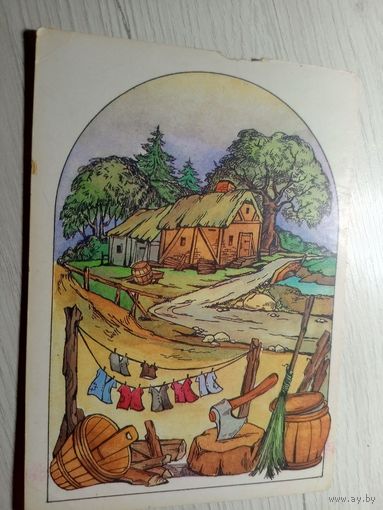 Открытка"Мальчик-с-пальчик"