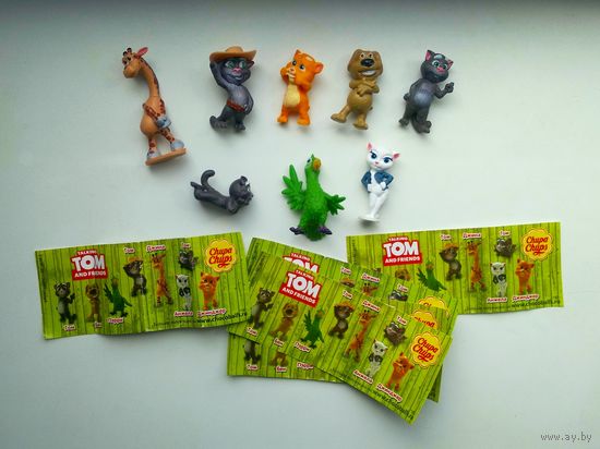 Кот Том и его друзья. Чупа-чупс. Киндер сюрприз.