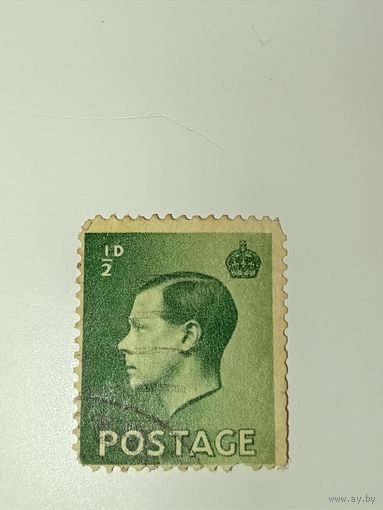 Великобритания 1936 Профиль короля Эдуарда VIII, повернутый налево, что нарушало традицию направления взгляда предыдущего монарха.