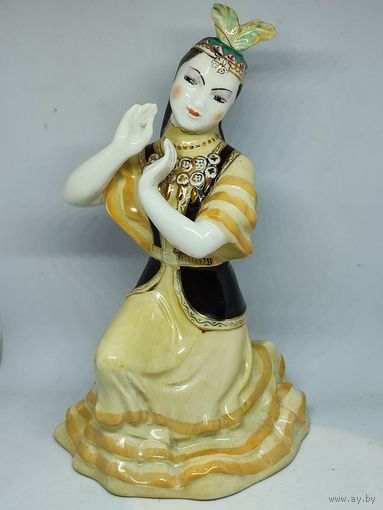 Казахский танец, Вербилки. Дефект на фото. С рубля.