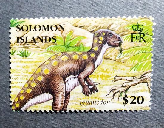 Марка Соломоновы острова 2006 год Динозавры