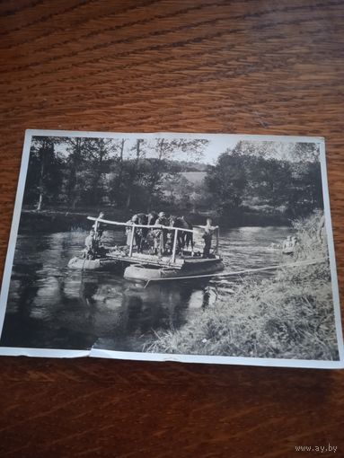 Переправа немцы Руслана 1941 год подписная