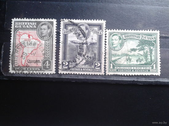 Британская Гвиана 1938 Король Георг 6, стандарт