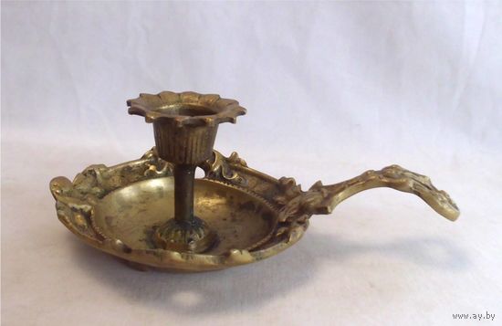 Подсвечник переносной Бронза Германия 01