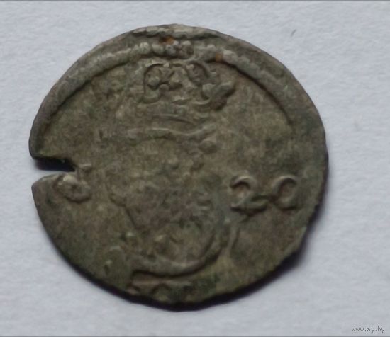 Двуденарий 1620 года.