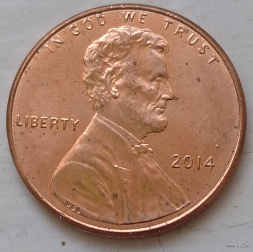 1 цент 2014 США. Возможен обмен