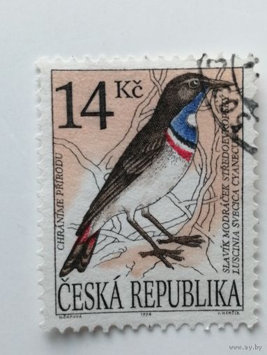 Чехия 1994. Охрана природы - Певчие птицы.