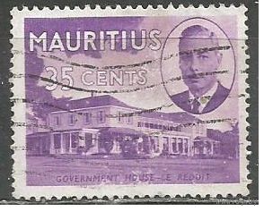 Маврикий. Король Георг VI. Дом Правительства. 1950г. Mi#236.