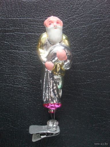 Елочная игрушка Старик с неводом.