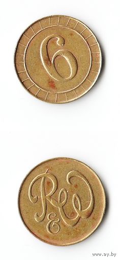 Жетон игровой Великобритания