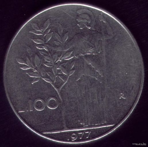100 Лир 1977 год Италия