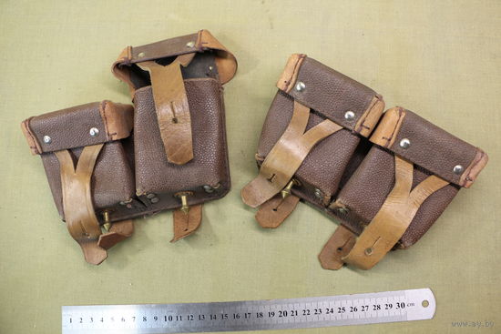 Подсумки винтовки Мосина, новые, одним лотам. Распродажа коллекции вещей. С РУБЛЯ! АУКЦИОН!