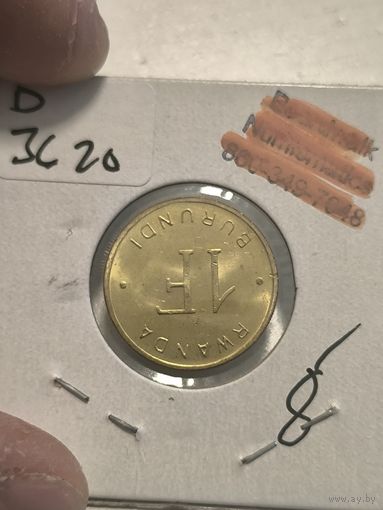 BERB 1 F Rwanda Burundi 1961