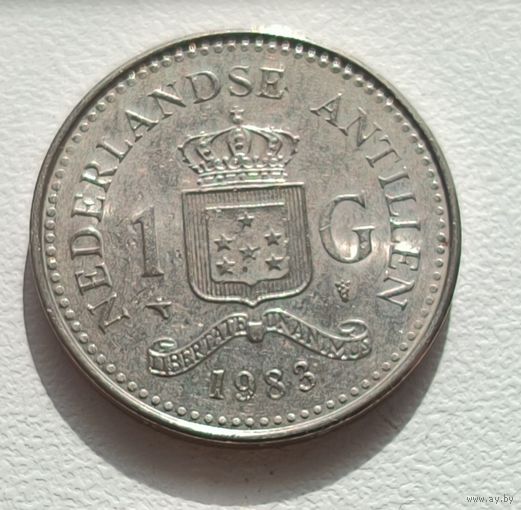 Нидерландские Антильские острова 1 гульден, 1983  4-6-27