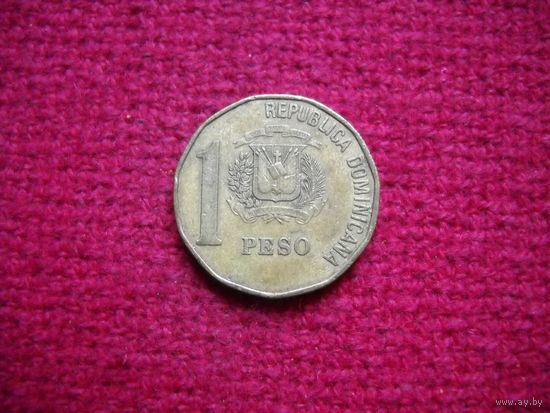 Доминиканская Республика. Доминикана. 1 песо 1993 г.