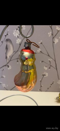 Елочная игрушка петушок