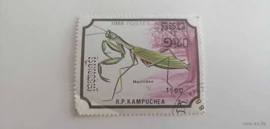 Камбоджа 1988. Насекомые