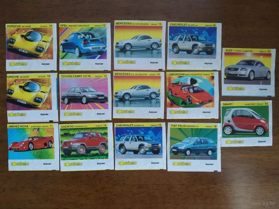 Вкладыши Bombibom. Бомбибом. 16 серия Цена за один-5 руб