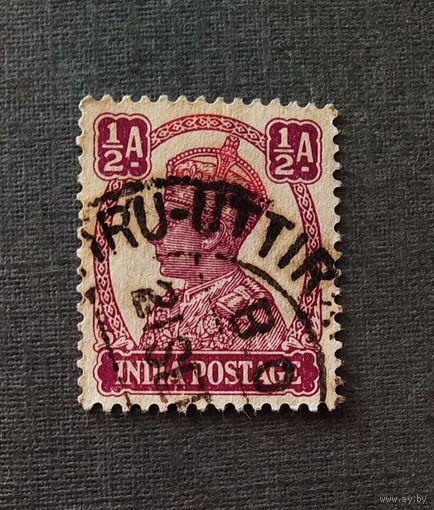 Марка Индия 1941 год Король