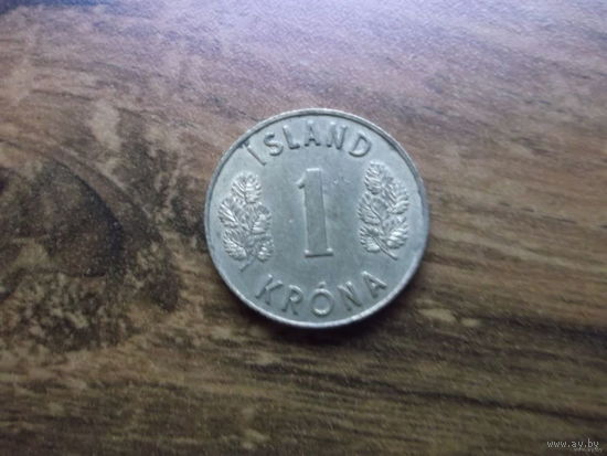 Исландия 1 крона 1970