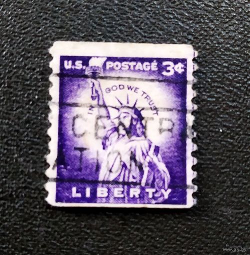 Марка США 1954 год  Статуя Свободы