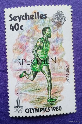 Сейшелы образец  олимпиада 1980