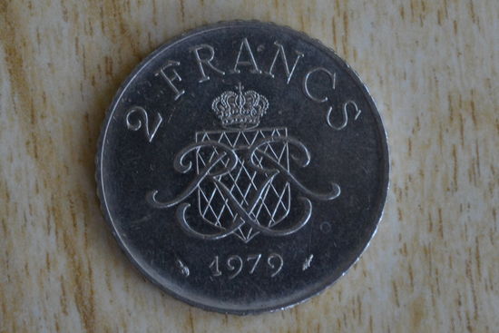 Монако 2 франка 1979