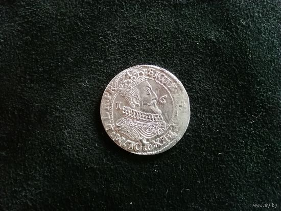 Орт 1624 г. Сигизмунд. С рубля.