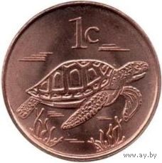 Зависимая Территория Токелау (Королевство Новой Зеландии). 1 цент 2017. UNC. Фауна. Морская черепаха.