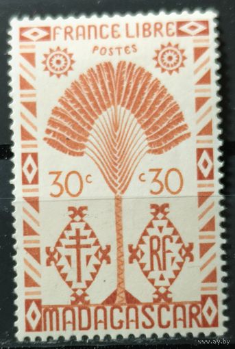 Мадагаскар 1943г. Французские колонии
