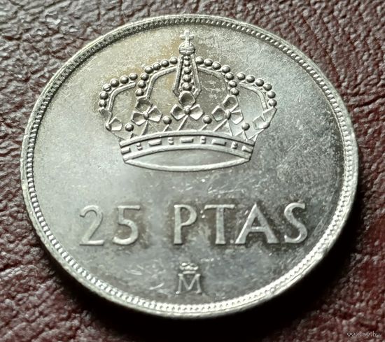 Испания 25 песет, 1983    ( 1-12-6 )