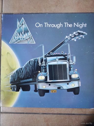 DEF LEPPARD - On Through The Night 80 Vertigo Scandinavia NM/VG+