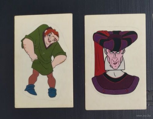 Наклейка PANINI Горбун из Нотр-Дам.