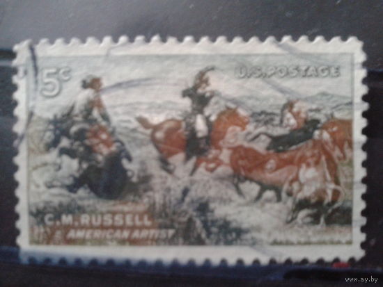 США 1964 Живопись М. Русселя