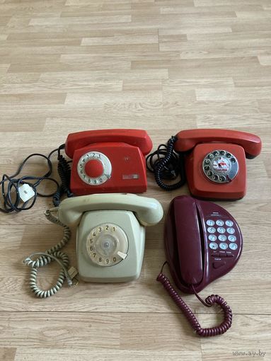 Телефоны дисковые и кнопочные