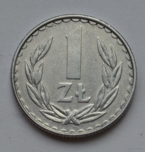 Польша, 1 злотый 1988 г.
