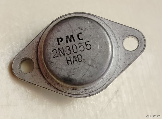 Транзистор биполярный  2N3055 PMC оригинал +4шт бу Tungsram