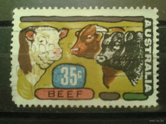 Австралия 1972 экспорт мяса Михель-3,5 евро гаш