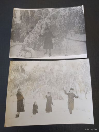 Снежная зима