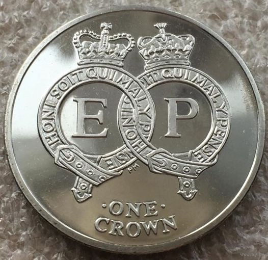 Остров Вознесения. 1 крона 2011 год   UC#101  "Королева Елизавета II"