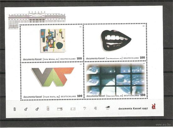 Блок ФРГ 1997 г. (**)
