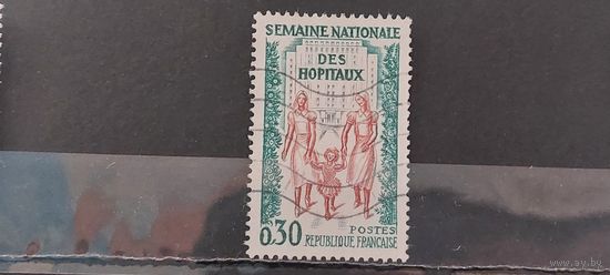 РАСПРОДАЖА ФРАНЦИЯ 1962г. Полная серия. Гаш.