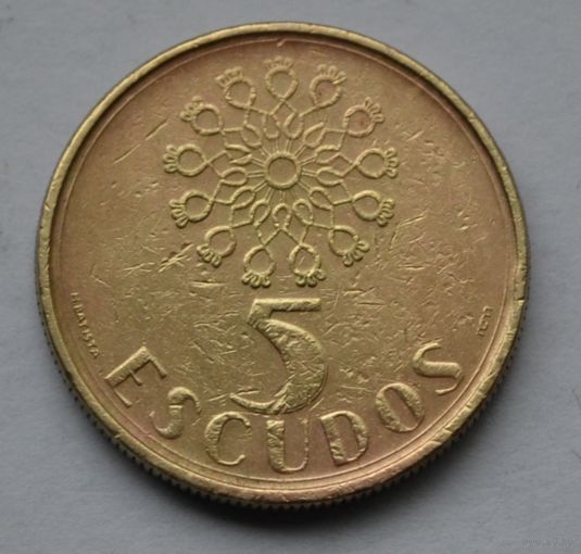 Португалия, 5 эскудо 1991 г.