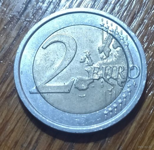 Италия, 2 евро 2011 года, 150 лет Рисорджименто